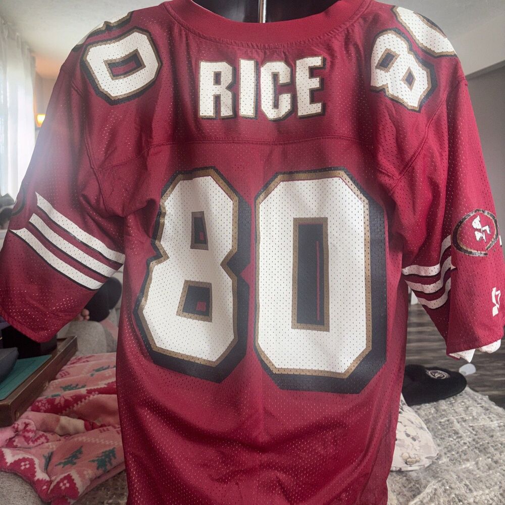 Starter NFL Jersey Men’s X-Large Red & White Jerry Rice 49ers Reversible VTG